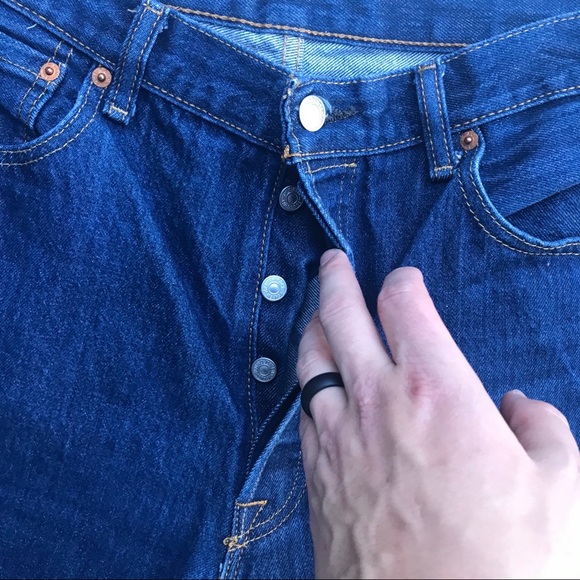 Levi’s 501 American Blue Jeans - Picture 5 of 7